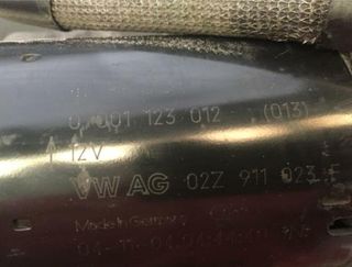 Motor arranque volkswagen 55321 02z911023f golf v