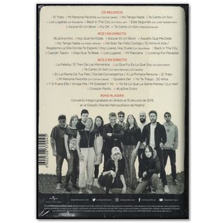 ALEJANDRO SANZ - LA GIRA DEL DISCO - 1 DVD + 3CD