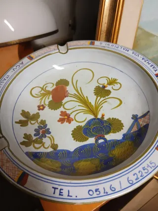 .porta cenere Ceramica Faenza Via Malpighi