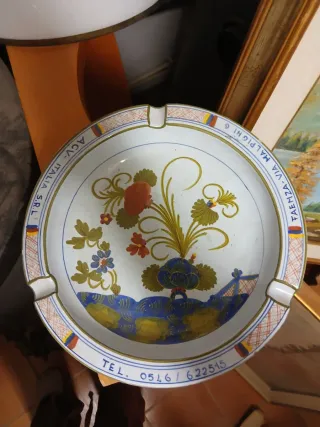 .porta cenere Ceramica Faenza Via Malpighi