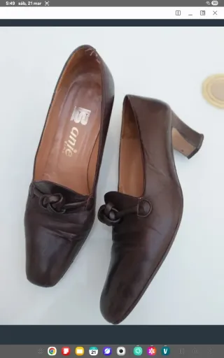 Zapatos de tacón Anie marrones talla 38