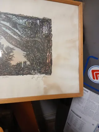 Acquaforte firmata Adriana Faucett 1980