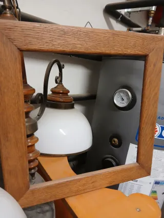 Cornice in legno massello