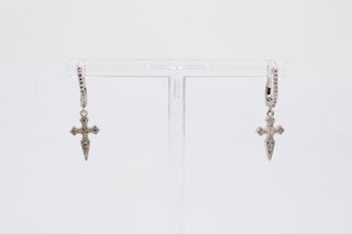 Pendiente De Plata De 925.. Ref: 076-04-00173