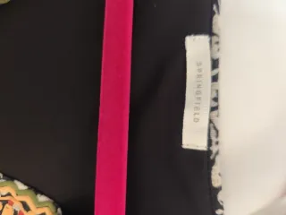 Vestido largo estampado