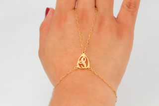 Pulsera De Dedo De Oro De 18K.. Ref: 045-05-01873