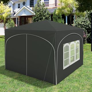 CARPAS PLEGABLES 3x3 CON LATERALES GRISES-NUEVAS