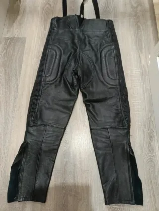 Pantalón Motero Vintage Mototécnica Negro