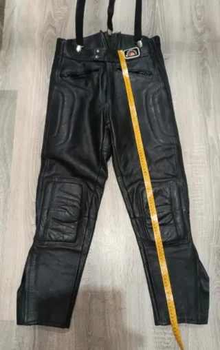 Pantalón Motero Vintage Mototécnica Negro