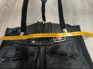 Pantalón Motero Vintage Mototécnica Negro