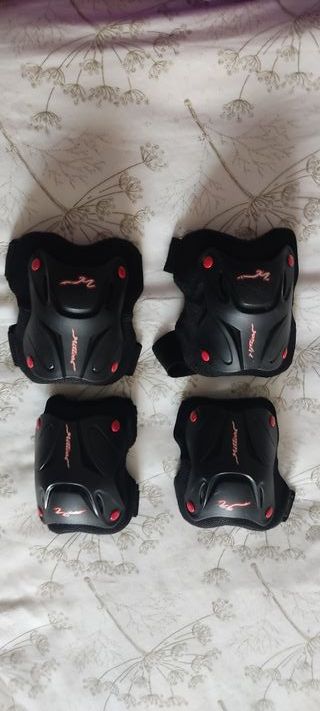 Protecciones muñeca y rodillera talla S