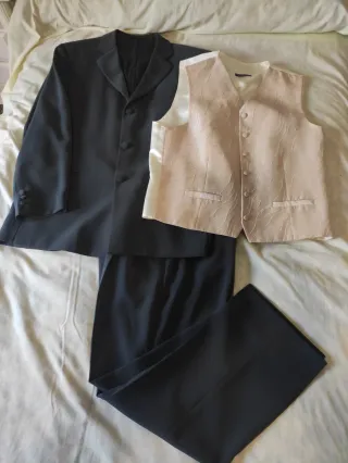 Traje de ceremonia T52 con chaleco