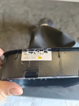 Pomo y funda palanca cambios VW Polo V 1.2 6R