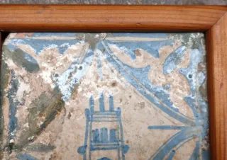 Azulejo heráldico siglo XV