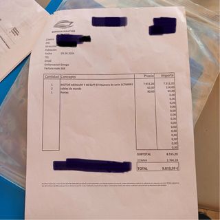 Embarcación Aquamar 17 5m. Motor Mercury 60CV New