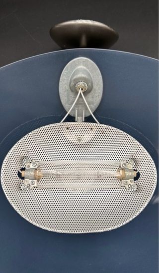 Coppia Applique Artemide Tebe Parete Vetro Blu