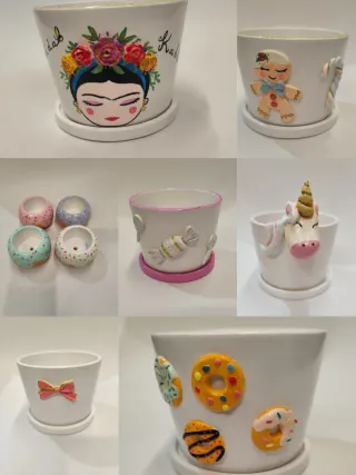 Macetas decoradas originales