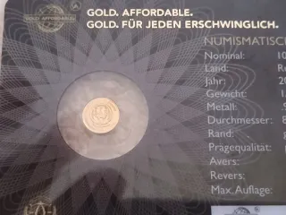 Moneta d'Oro Puro 24k