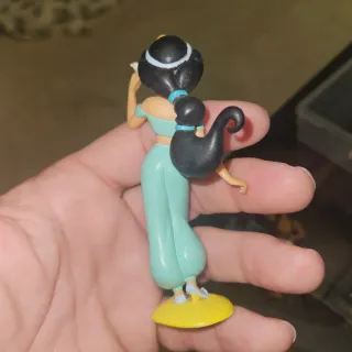 Figuras Aladdin, Jasmine y Genio
