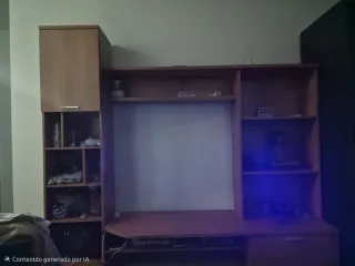 DISPONIBLE HOY Mueble de salón de madera