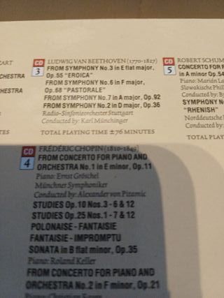 Box 5 CD Musica Classica The Classical Era