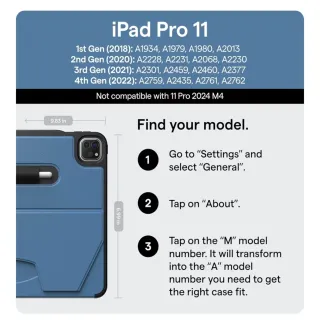 Funda ZUGU para iPad Pro