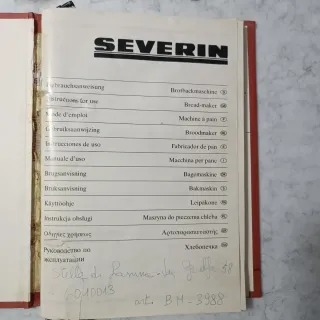 Macchina per il pane Severin