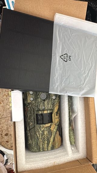 Cámara fototrampeo 4G NUEVA + panel solar