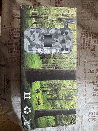 Cámara fototrampeo 4G NUEVA + panel solar