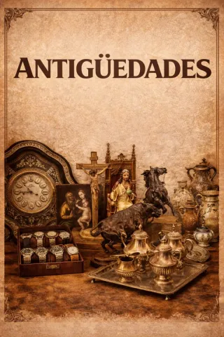Antigüedades: Reloj, Figuras y Más