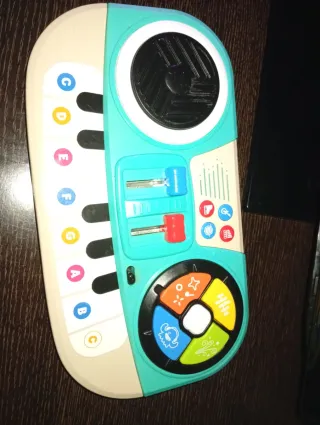 Piano infantil musical con luces y sonidos