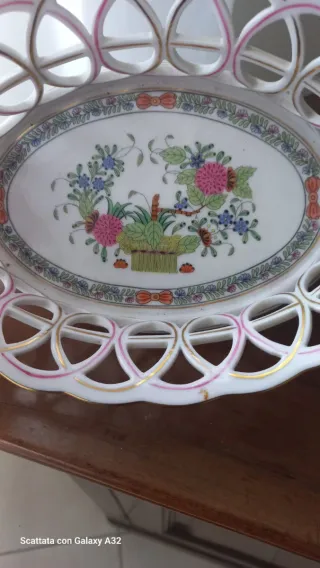 Cestino porcellana Herend