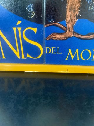 Cartel Antiguo de azulejos " Anís del mono"