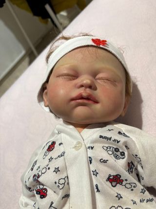 Muñeca bebé reborn silicona recién nacida