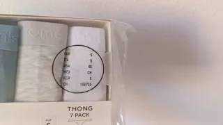 Pack x7 tangas Women'Secret, pastel, S