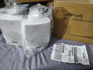 2 Altavoces Audibax Elipse 4 Blancos