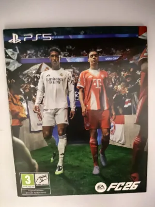 Folleto con FC 26 de PS5