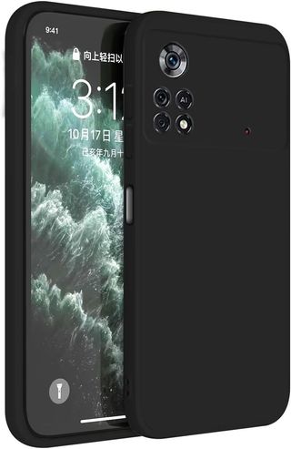 Funda para Poco X4 Pro 5G 6.67" Silicona .Negra