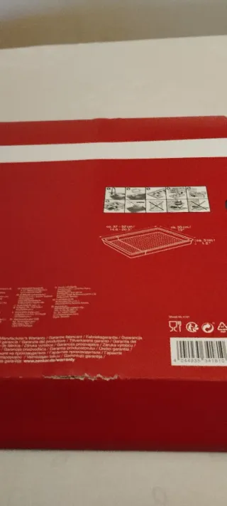 Bandeja Horno Extensible Perforada Zenker