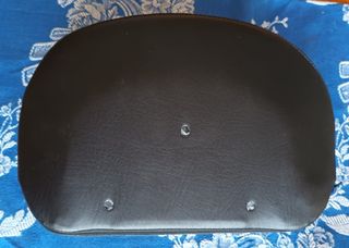 Respaldo Moto Negro Nuevo Sin Usar