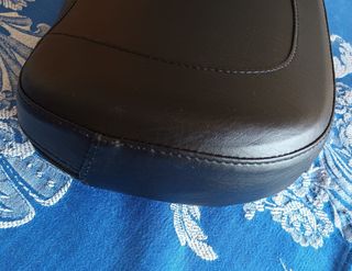 Respaldo Moto Negro Nuevo Sin Usar