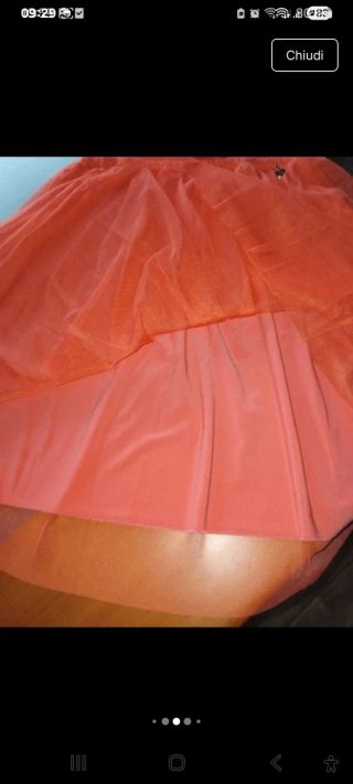 Abito tulle Artigli Girl nuovo 8/10/14 anni