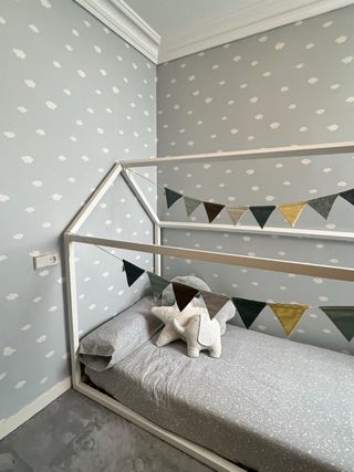 Cama Montessori laca Blanca