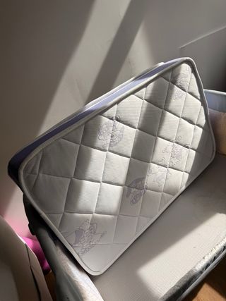 Cuna colecho bebé gris