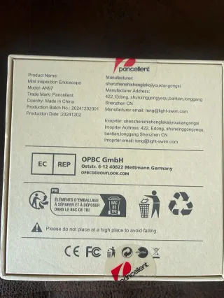 Cámara Endoscopio 1920P USB/Tipo-C NUEVA