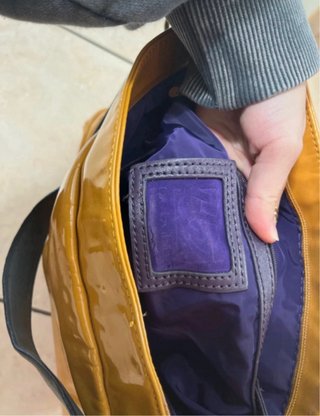 Borsa Byblos Gialla Vernice