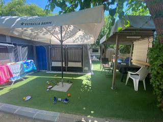 Caravana Fija Camping La Masia Blanes