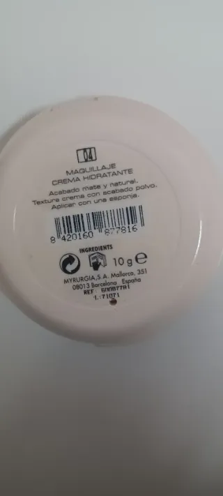 Pinaud Maquillaje Crema Hidratante Beige