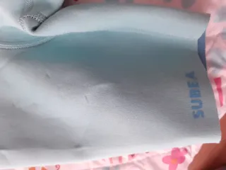 Traje neopreno Subea niños 2mm 3-4 años turquesa