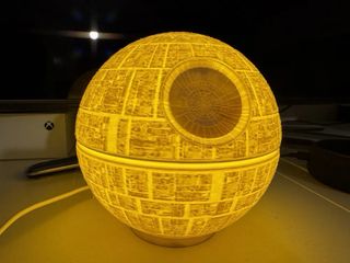 Lámpara Estrella de la Muerte Star Wars